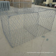 High quaity galvanized hexagonal gabion box price/ Gabion folding basket for sale